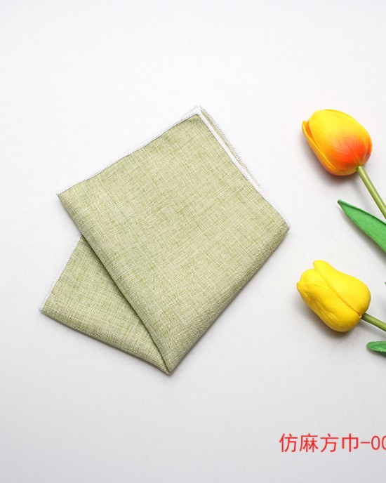 Shengzhou Factory Direct: Fashionable Gentlemen's Formal Suit Pocket Squares (Wholesale)