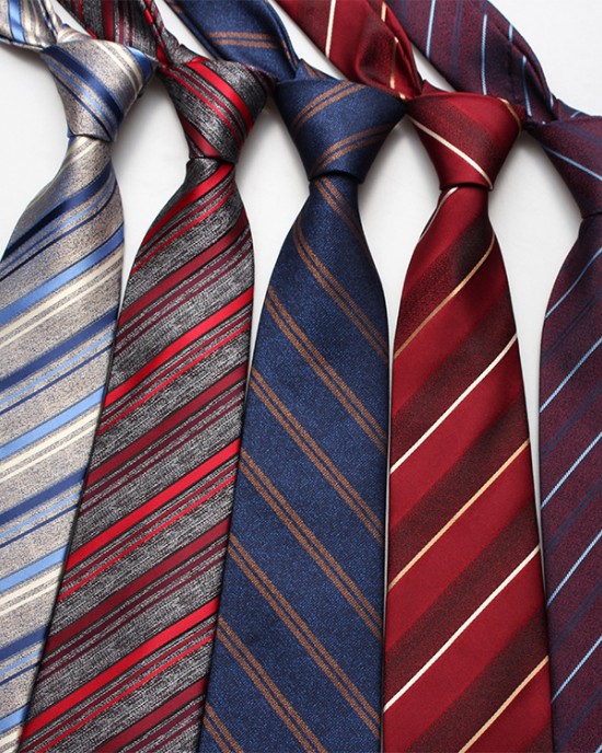 New striped jacquard polyester silk ties, men's professional formal shirt accessories, vintage ties, wholesale. New striped jacquard polyester silk ties, men's professional formal shirt accessories, vintage ties, wholesale.