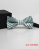 Large Stock: Viscose Cotton Plaid Men's and Women's Bow Ties, High School Uniform Bow Ties