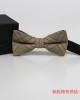Large Stock: Viscose Cotton Plaid Men's and Women's Bow Ties, High School Uniform Bow Ties