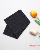 Solid cotton jacquard striped handkerchiefs in stock, Shengzhou manufacturers, wholesale men's pocket squares Solid cotton jacquard striped handkerchiefs in stock, Shengzhou manufacturers, wholesale men's pocket squares