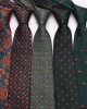 New green series men's business ties, retro and fashionable striped paisley polyester hand-tied ties, wholesale New green series men's business ties, retro and fashionable striped paisley polyester hand-tied ties, wholesale