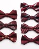 Lei'er men's red wedding bow ties, casual bow ties, groom's and groomsmen's bow ties, business-style, manufacturer wholesale