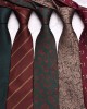 New 8cm hand-tied tie, men's business retro polyester paisley diagonal striped suit accessory tie wholesale New 8cm hand-tied tie, men's business retro polyester paisley diagonal striped suit accessory tie wholesale