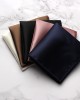 British-style men's suit pocket squares, solid-color, shiny, business banquet formal wear, and square handkerchiefs. British-style men's suit pocket squares, solid-color, shiny, business banquet formal wear, and square handkerchiefs.
