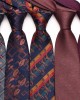 Leier men's green 8cm formal polyester tie for men. Men's casual wedding ties in stock