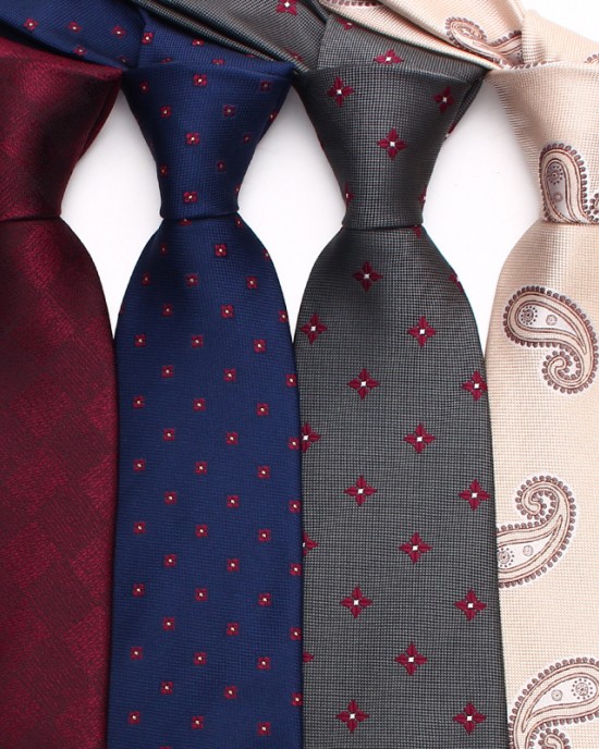 Lei'er polyester cashew flower classic men's 8cm tie. Men's paisley flower business casual wedding dinner tie