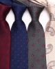 Lei'er polyester cashew flower classic men's 8cm tie. Men's paisley flower business casual wedding dinner tie