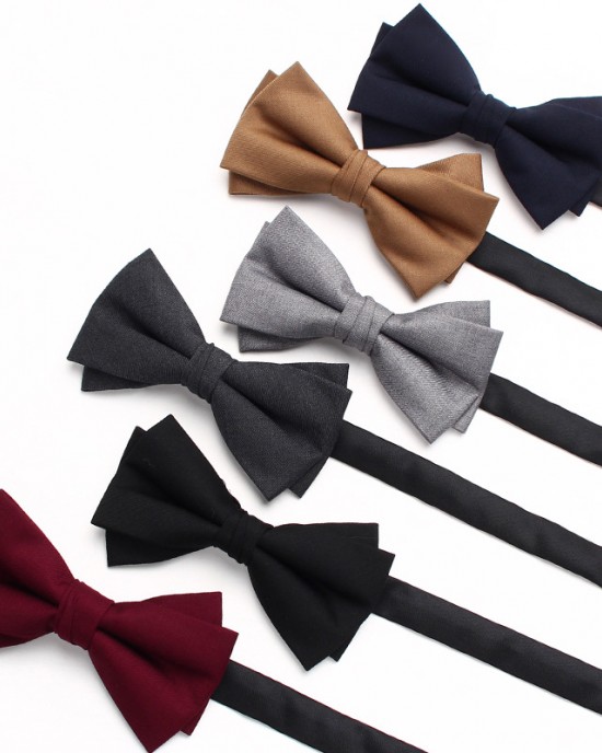 Leier men's bow ties, British striped business bow ties, Korean-style wedding shirt and suit tie accessories, manufacturer