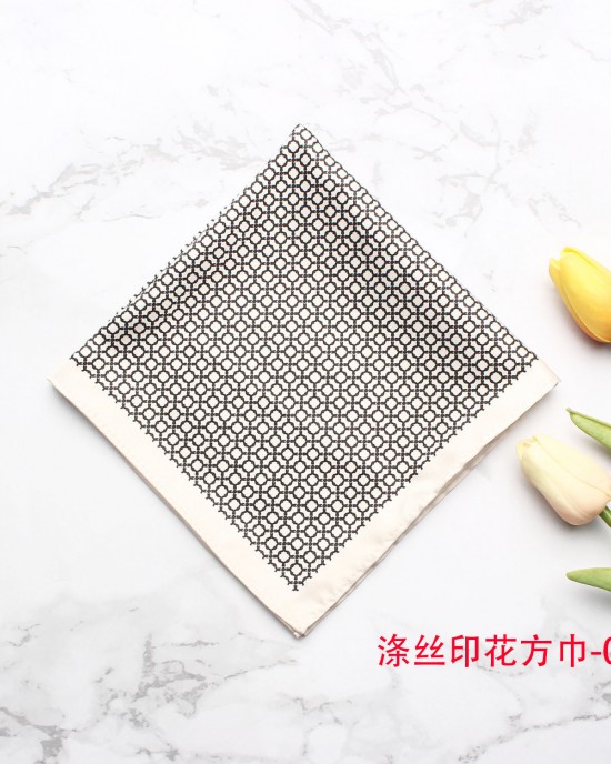 Various styles of polyester printed square handkerchiefs for casual suits and banquets. Shirt chest towels, handkerchiefs, and small squares in stock for wholesale. Various styles of polyester printed square handkerchiefs for casual suits and banquets. Shirt chest towels, handkerchiefs, and small squares in stock for wholesale.