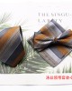 Shengzhou factory wholesale new three-piece polyester silk tie and bow tie with handkerchief for men's business fashion tie sets.