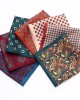 Lei'er pocket squares for men, polyester suit and dress chest scarves, multi-colored geometric handkerchiefs, from the original manufacturer. Lei'er pocket squares for men, polyester suit and dress chest scarves, multi-colored geometric handkerchiefs, from the original manufacturer.