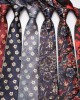 Leier new British-style men's floral heart-shaped tie, polyester hand-knit business tie, ready for wholesale. Leier new British-style men's floral heart-shaped tie, polyester hand-knit business tie, ready for wholesale.