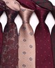 Lei'er coffee-colored ties, men's business stylish cashew flower hand-tied ties, available from manufacturers in multiple colors.