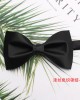 2025 Spring/Summer new solid-color black men's groom and groomsmen wedding bow ties, factory-in-stock wholesale. 2025 Spring/Summer new solid-color black men's groom and groomsmen wedding bow ties, factory-in-stock wholesale.