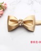 Fashionable solid-color bow ties for men's formal business banquets, groomsmen, wedding dress bows, flat-cut bow ties