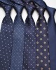 Men's 8cm business formal polyester ties, blue series men's ties, men's wedding casual ties, wholesale Men's 8cm business formal polyester ties, blue series men's ties, men's wedding casual ties, wholesale