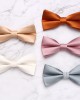 In stock solid-color bow ties for men, grooms, wedding suits, and photoshoots. Fashionable Korean-style bow tie accessories wholesale. In stock solid-color bow ties for men, grooms, wedding suits, and photoshoots. Fashionable Korean-style bow tie accessories wholesale.