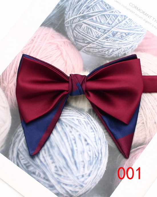 Leier men's large bow tie, tuxedo, polyester men's vintage double-layered ox-horn bow tie, groom's wedding photoshoot suit. Leier men's large bow tie, tuxedo, polyester men's vintage double-layered ox-horn bow tie, groom's wedding photoshoot suit.