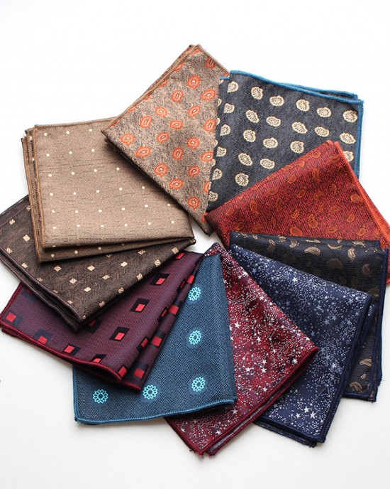 Men's formal business suit pocket square, patterned chest scarf, handkerchief, banquet small handkerchief, suit accessories, wholesaler Men's formal business suit pocket square, patterned chest scarf, handkerchief, banquet small handkerchief, suit accessories, wholesaler