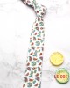 New 6.5cm men's Korean-style cotton fabric with exquisite cashew pattern, stylish and casual retro suit tie.
