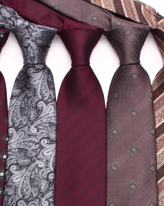 Lei'er coffee-colored ties, men's business stylish cashew flower hand-tied ties, available from manufacturers in multiple colors.