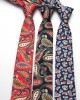 New 6.5cm men's Korean-style cotton fabric with exquisite cashew pattern, stylish and casual retro suit tie.