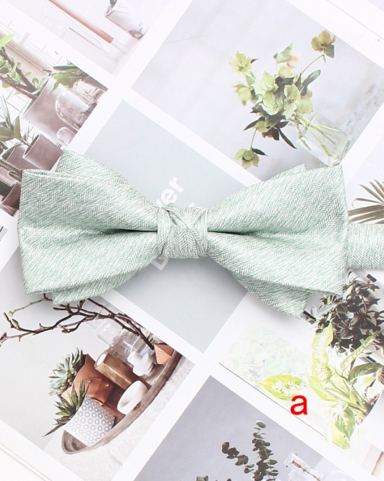 Lei'er cashew flower bow tie, Chinese-style bow tie for formal photography, fashionable maple leaf bow tie accessory manufacturer.