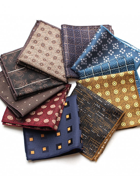 Men's formal business suit pocket square, patterned chest scarf, handkerchief, banquet small handkerchief, suit accessories, wholesaler Men's formal business suit pocket square, patterned chest scarf, handkerchief, banquet small handkerchief, suit accessories, wholesaler