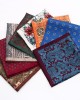 Men's formal business wedding suit pocket squares, patterned chest scarves, handkerchiefs, small party squares, suit accessories in stock.