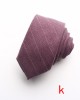 New Wool Blend 6cm Ties, Striped Plaid Ties for Men, Groomsmen Suit Shirt Accessories, Wholesale Ties