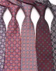 Factory's hot-selling formal 8cm business tie, men's casual hand-tied tie, small flower cashew plaid, multi-color, in stock