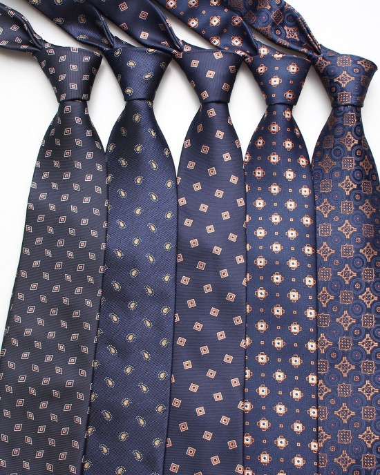 Men's 8cm business formal polyester ties, blue series men's ties, men's wedding casual ties, wholesale Men's 8cm business formal polyester ties, blue series men's ties, men's wedding casual ties, wholesale