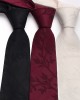 Lei'er polyester business suit ties, jacquard red series 7cm ties, new tie, manufacturer and wholesale