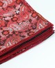Shengzhou pocket squares, suit pocket squares, red embroidered business handkerchiefs for groomsmen and groomsmen, pocket squares