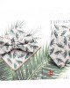 Lei'er men's tie sets, three-piece polyester striped tie, bow tie, and handkerchief set. Suit accessories manufacturers in stock