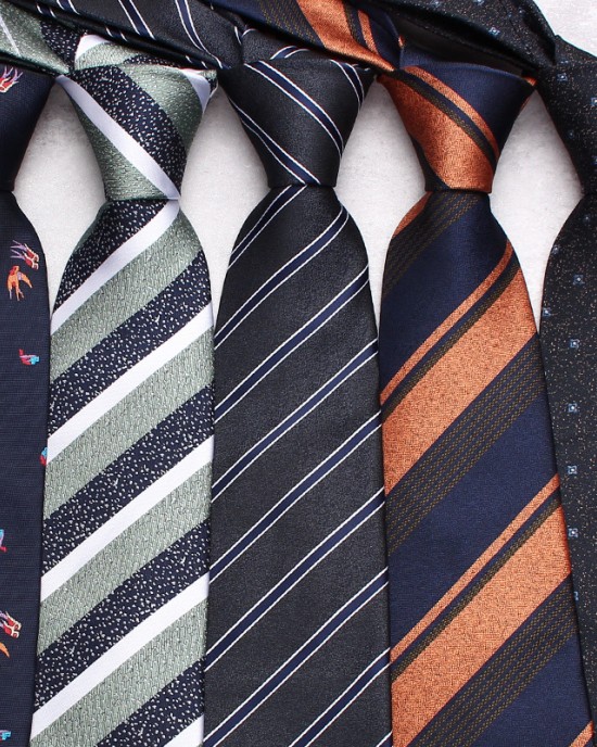 Leier's new blue business ties, 8cm polyester casual suit jacquard ties, personalized ties, available from manufacturers.