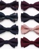 Lei'er cashew flower bow tie, Chinese-style bow tie for formal photography, fashionable maple leaf bow tie accessory manufacturer.