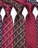 New retro animal pattern men's ties, 8cm polyester silk yarn-dyed, cut-out, hand-tied ties, wholesale