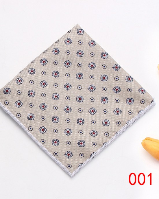 Men's suit pocket squares, British-style retro plaid square handkerchiefs, wedding business suit handkerchiefs, manufacturer.