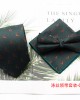 Shengzhou factory wholesale new three-piece polyester silk tie and bow tie with handkerchief for men's business fashion tie sets.