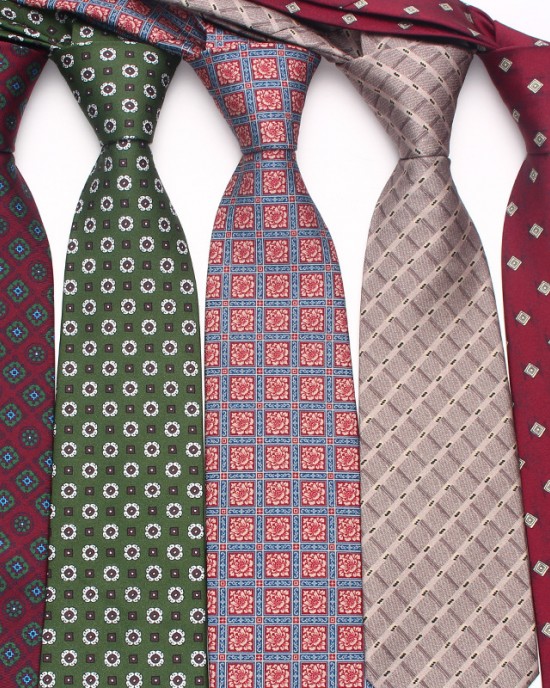 Factory's hot-selling formal 8cm business tie, men's casual hand-tied tie, small flower cashew plaid, multi-color, in stock