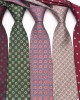 Factory's hot-selling formal 8cm business tie, men's casual hand-tied tie, small flower cashew plaid, multi-color, in stock