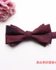 Lei'er men's red wedding bow ties, casual bow ties, groom's and groomsmen's bow ties, business-style, manufacturer wholesale