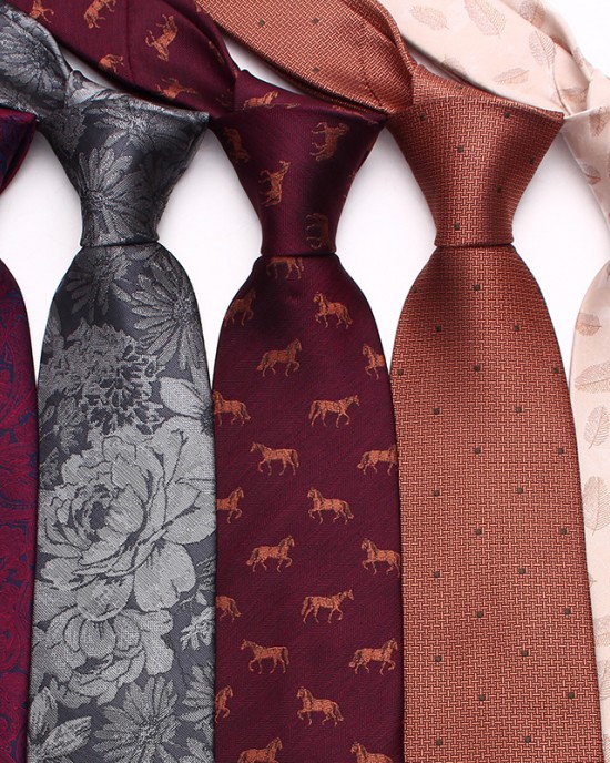 Lei'er coffee-colored ties, men's business stylish cashew flower hand-tied ties, available from manufacturers in multiple colors.