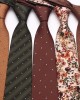 Factory's hot-selling formal 8cm business tie, men's casual hand-tied tie, small flower cashew plaid, multi-color, in stock